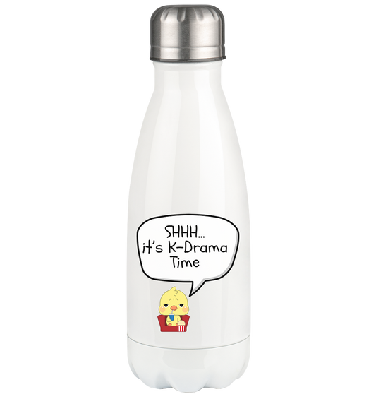 SHHH... IT'S K-DRAMA TIME - Thermoflasche 350ml