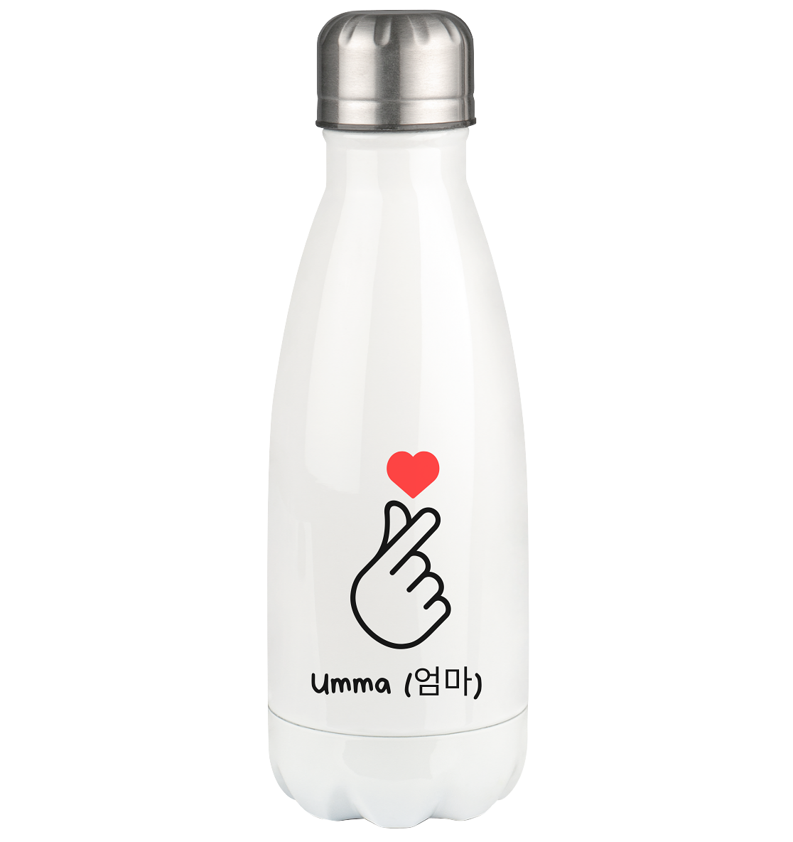 UMMA + FINGERHERZ - BEIDSEITIG - Thermoflasche 350ml