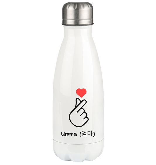 UMMA + FINGERHERZ - BEIDSEITIG - Thermoflasche 350ml