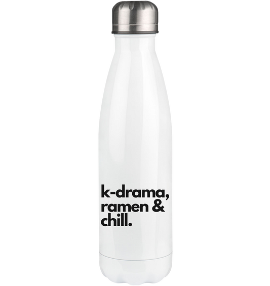 K-Drama, Ramen & Chill - Thermoflasche 500ml