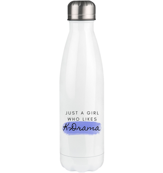 Just a Girl Who Likes K-Drama - Thermoflasche 500ml